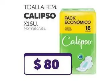 La Gallega Supermercados Toalla Fem. Calipso x 16 u oferta