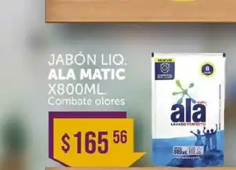 La Gallega Supermercados Jabón Liq. Ala Matic X800ml oferta