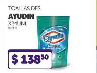 La Gallega Supermercados Toallas Des. Ayudin x 24 uni oferta