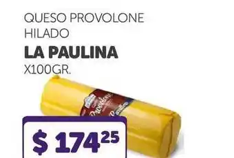 La Gallega Supermercados Queso Provolone Hilado La Paulina x 100 gr oferta