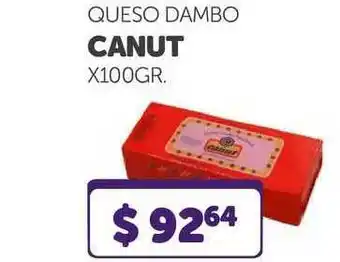La Gallega Supermercados Queso Dambo Canut x 100 gr oferta