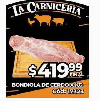Diarco Bondiola De Cerdo oferta