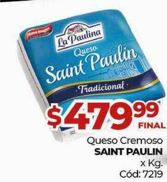 Diarco Queso Cremoso Saint Paulin x kg oferta