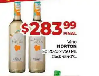 Diarco Vino Norton Ed 2020 x 750 ml oferta