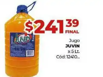 Diarco Jugo Juvin x 5 lt oferta