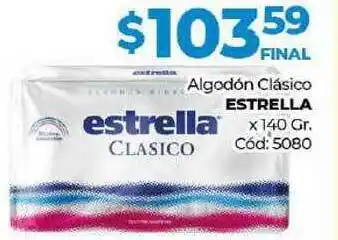 Diarco Algodón Clásico Estrella x 140gr oferta