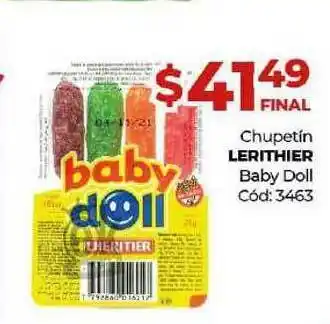 Diarco Chupetín Lerithier Baby Doll oferta