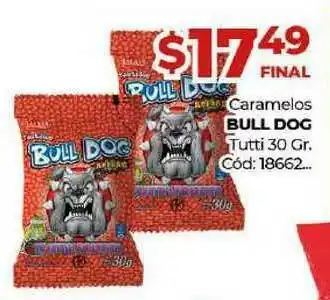 Diarco Caramelos Bull Dog Tutti x 30gr oferta