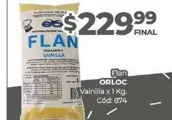 Diarco Flan Orloc Vainilla x 1kg oferta