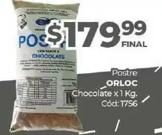 Diarco Postre Orloc Chocolate x 1kg oferta