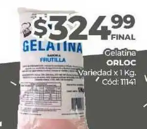 Diarco Gelatina Orloc x 1kg oferta