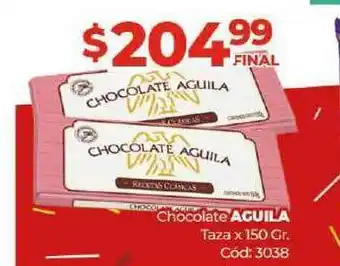 Diarco Chocolata Aguila Taza x 150gr oferta