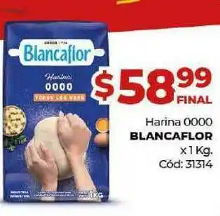 Diarco Harina 0000 Blancaflor x 1 kg oferta