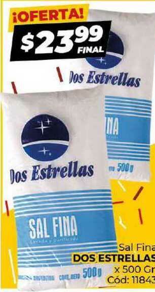 Diarco Sal Fina Dos Estrellas oferta