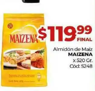 Diarco Almidón De Maíz Maizena x 520 g oferta