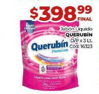 Diarco Jabón Líquido Querubín Doy Pack x 3lt oferta