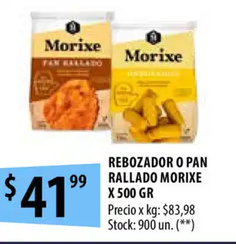 Punto Mayorista Morixe Rebozador O Pan Rallado x 500gr oferta