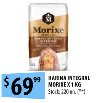 Punto Mayorista Morixe Harina Integral x 1kg oferta