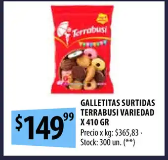 Terrabusi Galletitas Surtidas Variedad x 410gr