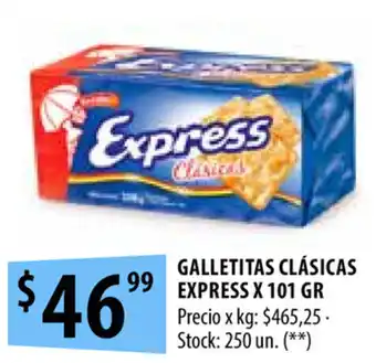 Punto Mayorista Express Galletitas Clásicas x 101gr oferta