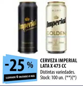 Punto Mayorista Cerveza Imperial Lata x 473cc oferta