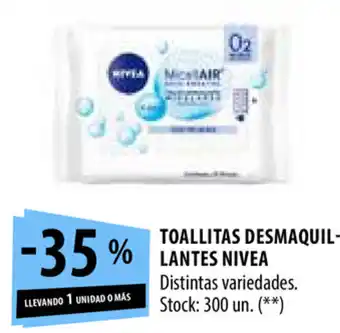 Punto Mayorista Nivea Desmaquilantes Toallitas oferta