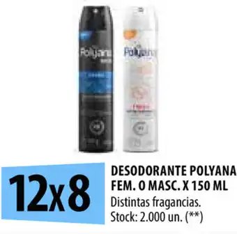 Punto Mayorista Desodorante Polyana Fem. O Masc x 150ml oferta