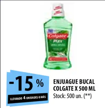 Punto Mayorista Colgate Enjuague Bucal x 500ml oferta