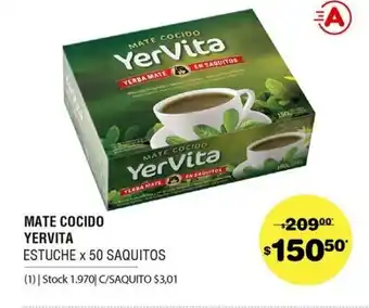 Atomo Conviene Mate Cocido Yervita Estuche oferta