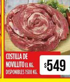 Supermercados Vea Costilla De Novillito 1500kg oferta