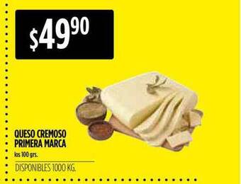 Supermercados Vea Queso Cremoso Primera Marca 100grs oferta