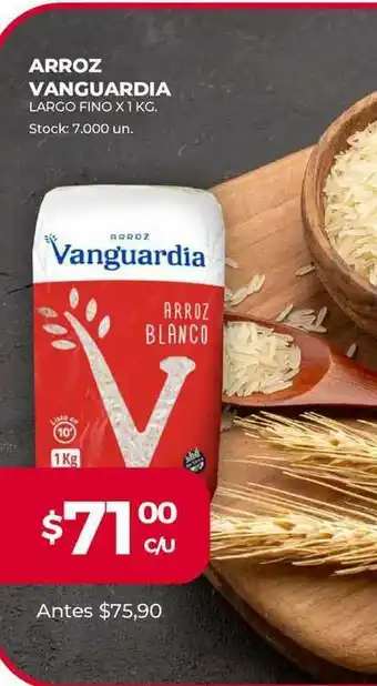 Supermercados Tadicor Arroz Vanguardia 1kg oferta
