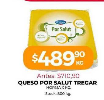 Supermercados Tadicor Queso Por Salut Tregar oferta