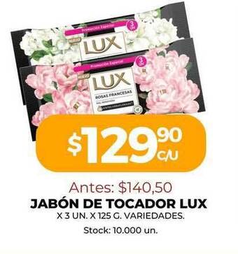 Super MAMI Jabón De Tocador Lux oferta