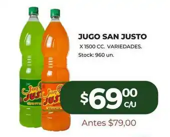 Super MAMI Jugo San Justo x 1500cc oferta