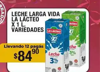 Super MAMI Leche Larga Vida La Lácteo x1l oferta
