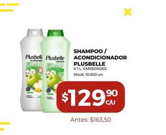 Super MAMI Shampoo Acondicionador Plusbelle oferta
