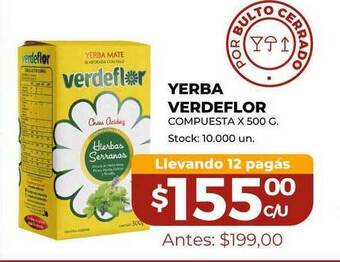 Super MAMI Yerba Verdeflor x 500g oferta