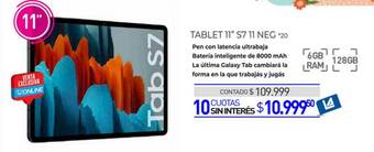 La Anonima Tablet 11 oferta