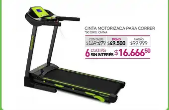 La Anonima Cinta Motorizada Para Correr oferta