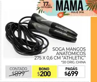 Soga Mangos Anatomicos 275 X 0.6 Cm