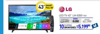 La Anonima Led Tv 43 oferta