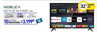 La Anonima Noblex Led Tv 32 oferta