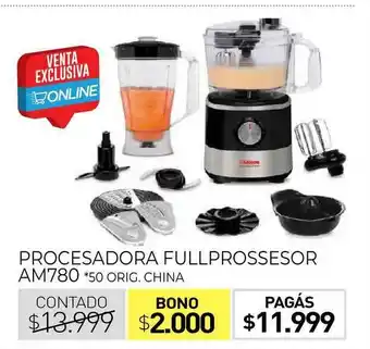 La Anonima Procesadora Fullprossesor Am780 oferta