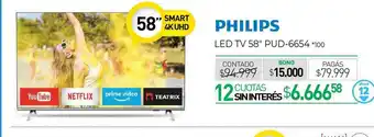 La Anonima Philips Led Tv 58 oferta