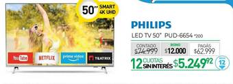 La Anonima Philips Led Tv 50 oferta