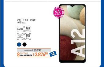 La Anonima Celular Libre A12 oferta