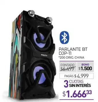La Anonima Parlante Bt Djp-11 oferta