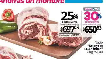 La Anonima Vacío Estancias La Anónima 25% De Descuento oferta