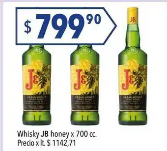 Hergo Whisky Jb Honey x 700cc oferta